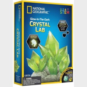 National Geographic Glow-in-the-dark Crystal Lab Eksperimentst