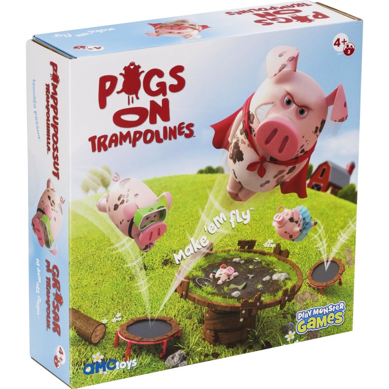 AMO Toys Pigs on Trampolines Spil