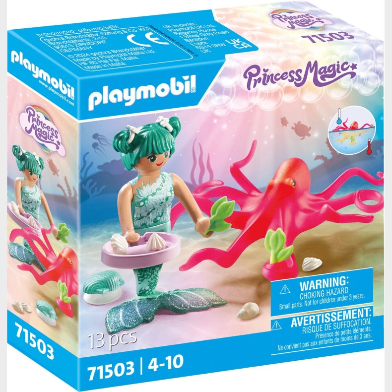 Playmobil 71503 Princess Magic Byggest Havfrue med Blksprutte
