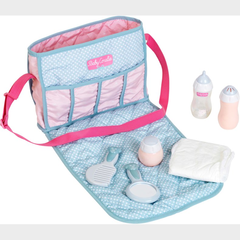 Klein Toys Baby Coralie Pusletaske med Tilbehr