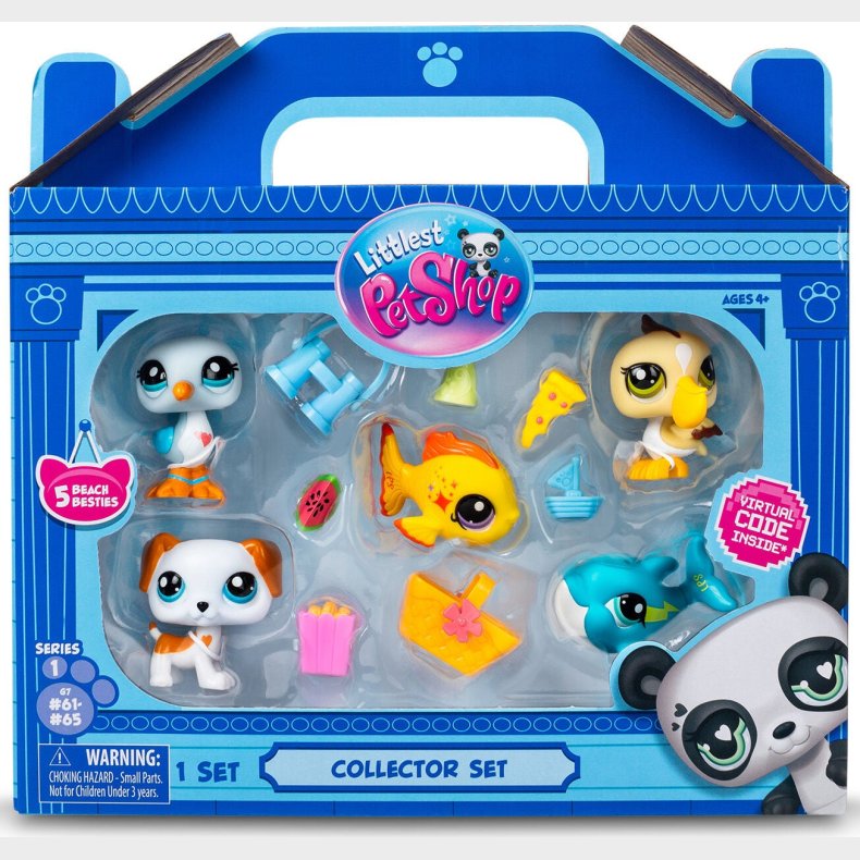 Littlest Pet Shop Beach Besties Figurst 5-Pak