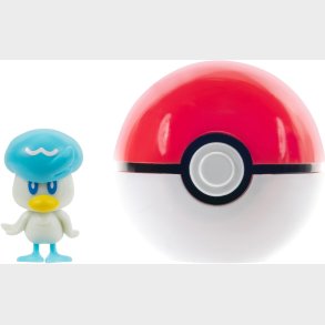 Pokmon Clip 'N' Go Legest Quaxly med Pok Ball