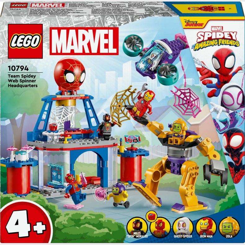 LEGO Spidey 10794 Team Spideys netspinder-hovedkvarter