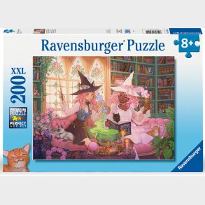 Ravensburger XXL Puslespil Enchanting Library 200 Brikker