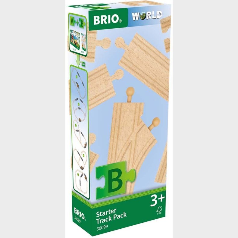 BRIO World 36099 Startst med Skinner