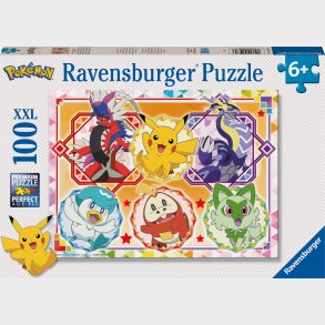 Ravensburger Pokémon XXL Puslespil 100 Brikker