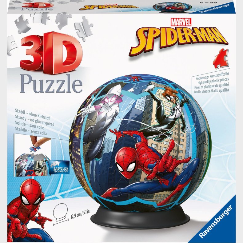Ravensburger Spider-Man 3D-puslespil 72 Brikker