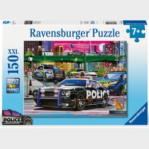 Ravensburger XXL Puslespil Police On Patrol 150 Brikker