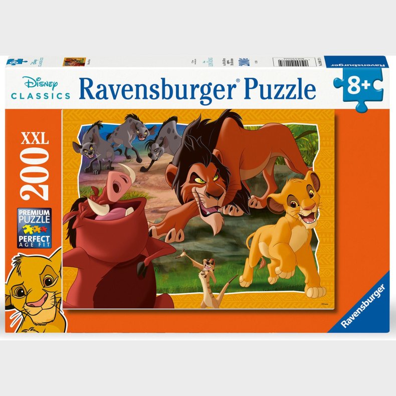 Ravensburger Disney Lvernes Konge XXL Puslespil 200 Brikker