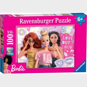 Ravensburger Barbie XXL Puslespil 100 Brikker