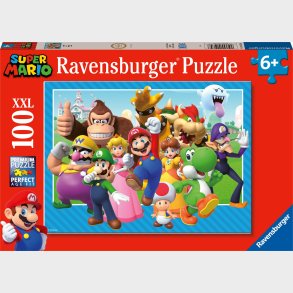 Ravensburger Super Mario XXL Puslespil 100 Brikker