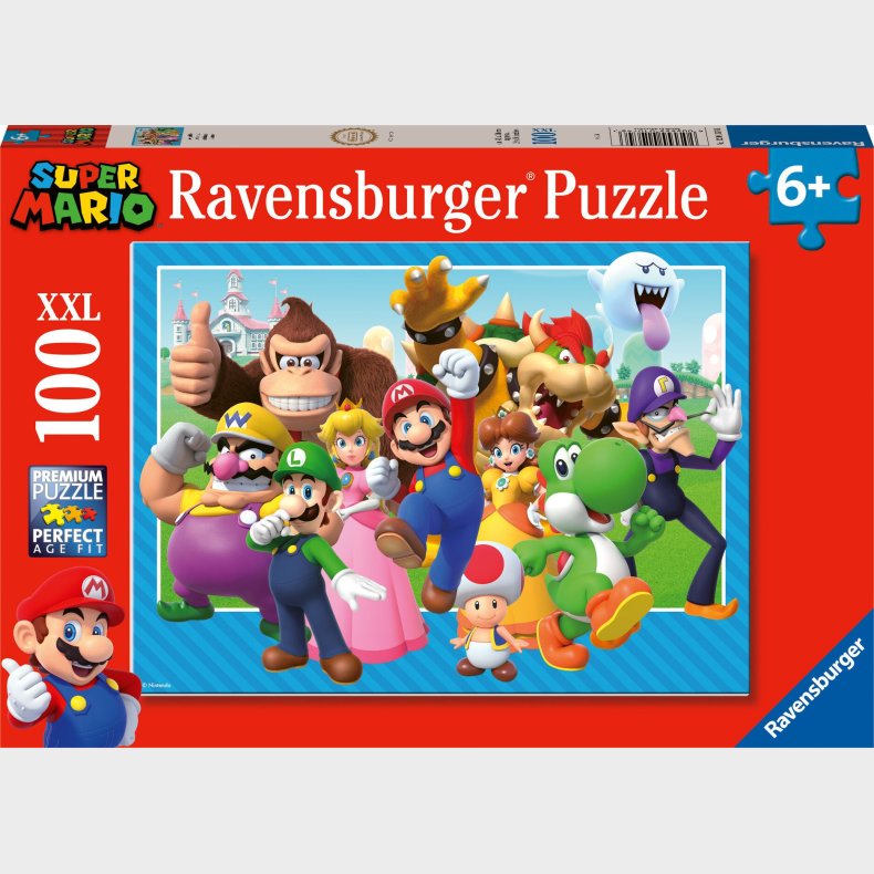 Ravensburger Super Mario XXL Puslespil 100 Brikker
