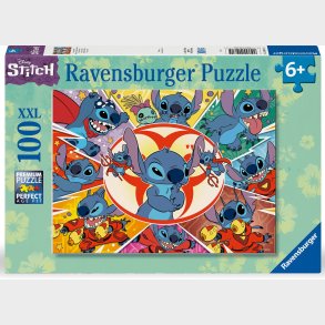 Ravensburger Disney Stitch XXL Puslespil 100 Brikker