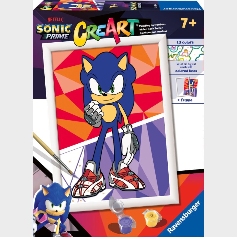 Ravensburger CreArt Sonic Prime Malest
