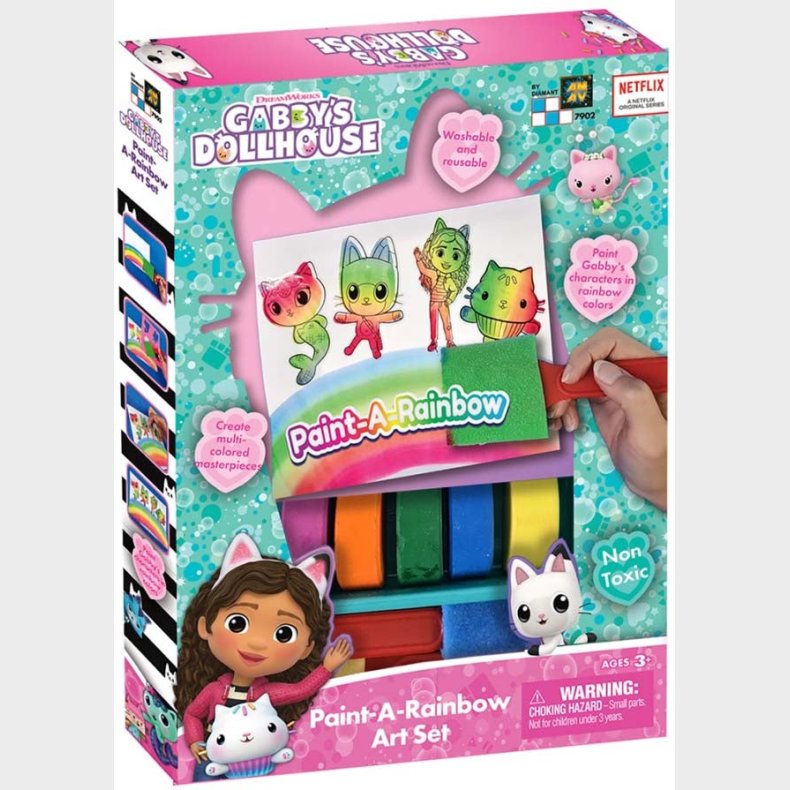 Gabby's Dollhouse Rainbow Painter Malest