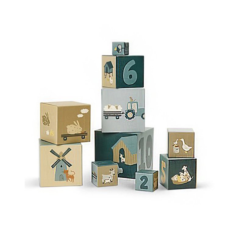 Smallstuff Stableklodser 1-10 Bondegrd 10 Dele