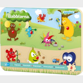 Kärnan Babblarna Knoppuslespil 8 Brikker