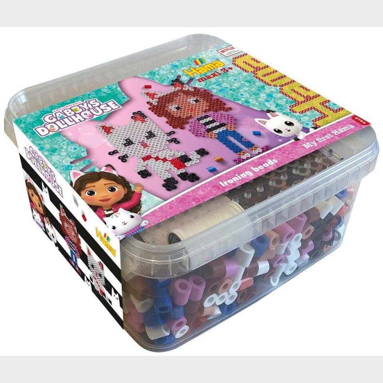 Hama Maxi Gabby's Dollhouse Perlest 900 Stk.