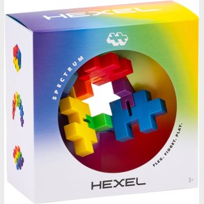 Plus-Plus HEXEL Fidget Legetj Spectrum