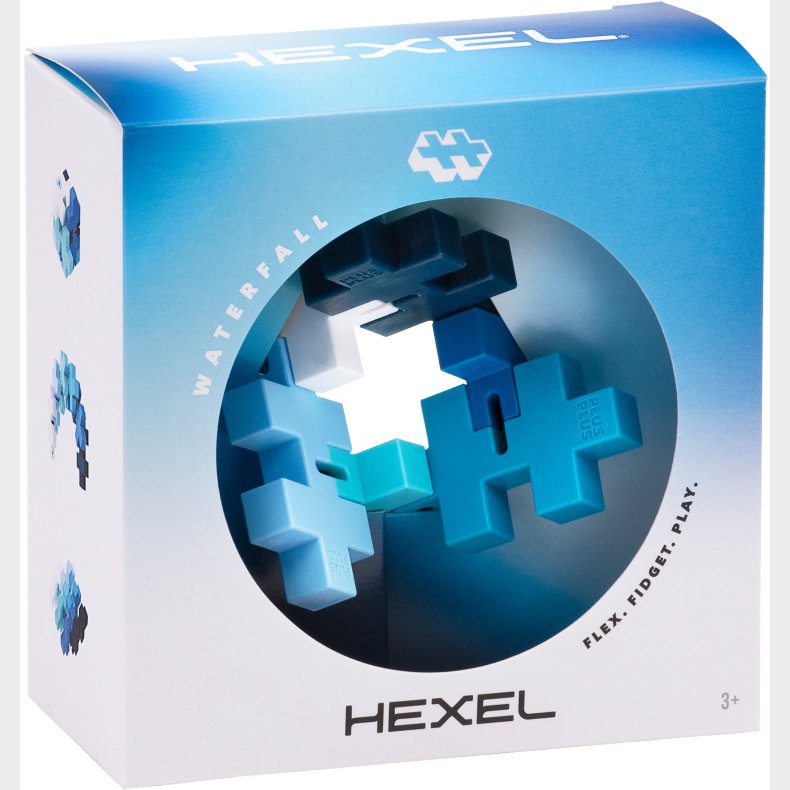 Plus-Plus HEXEL Fidget Legetj Waterfall