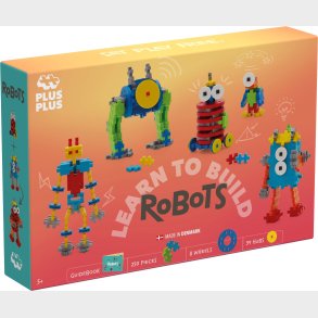 Plus-Plus Learn to Build Robots Byggest 250 Dele