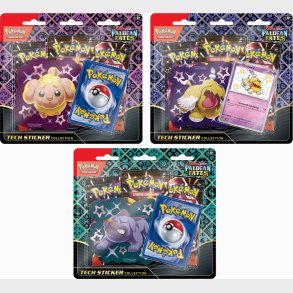 Pokmon Scarlet &  Violet Paldean Fates Tech Sticker Collection Samlekort Blandet Udvalg