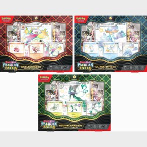 Pokmon Scarlet &  Violet Paldean Fates Premium Samlerkort St Blandet Udvalg