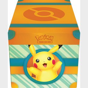 Pokmon Paldea Adventure Chest Samlerske med Pikachu Squishy-figur