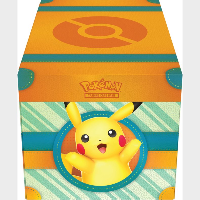 Pokmon Paldea Adventure Chest Samlerske med Pikachu Squishy-figur