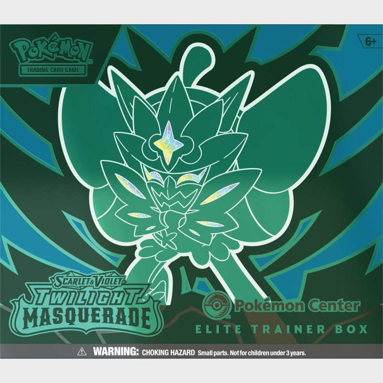 Pokmon Scarlet &  Violet Twilight Masquerade SV6 Elite Trainer Box Samling