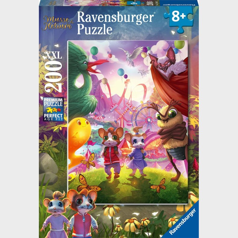 Ravensburger Musse &amp;  Helium XXL Puslespil 200 Brikker
