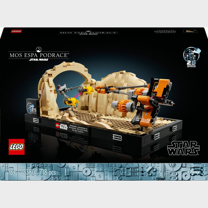 LEGO Star Wars 75380 Diorama med Mos Espa-podrace