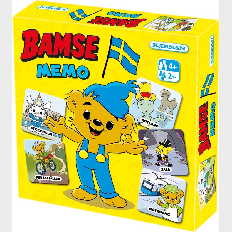 Krnan Bamse Sverige Huskespil