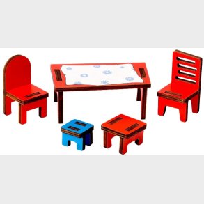 Pippi Langstrmpe Mbelst Bord &  Stole