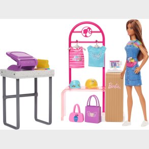 Barbie Legest med Dukke Make &  Sell Boutique