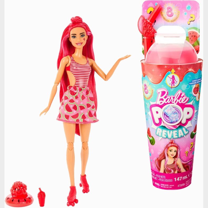 Barbie Pop Reveal Dukke Melon