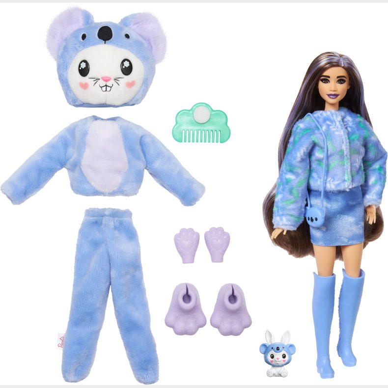 Barbie Cutie Reveal Dukke Animal Series Koala