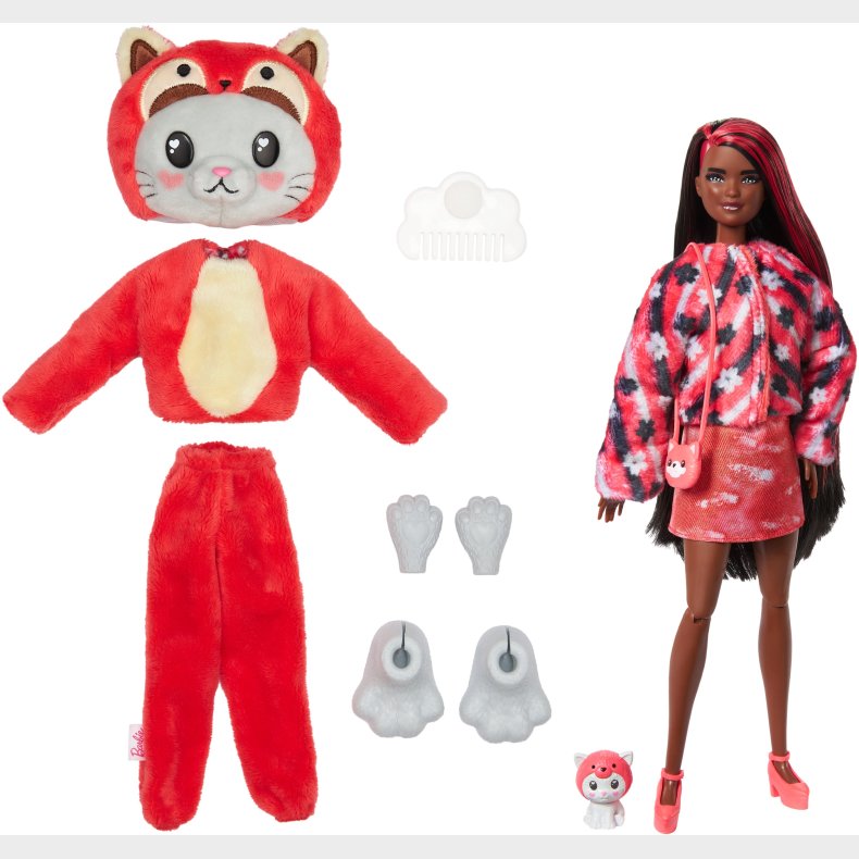 Barbie Cutie Reveal Dukke Animal Series Rd Panda