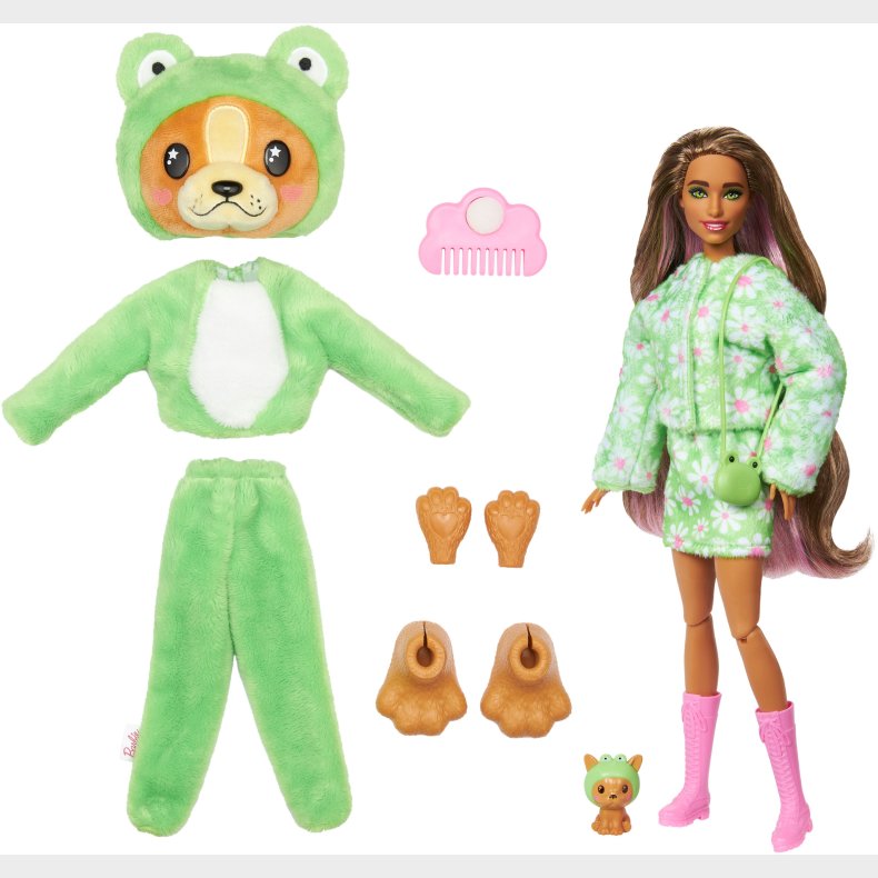 Barbie Cutie Reveal Dukke Animal Series Fr