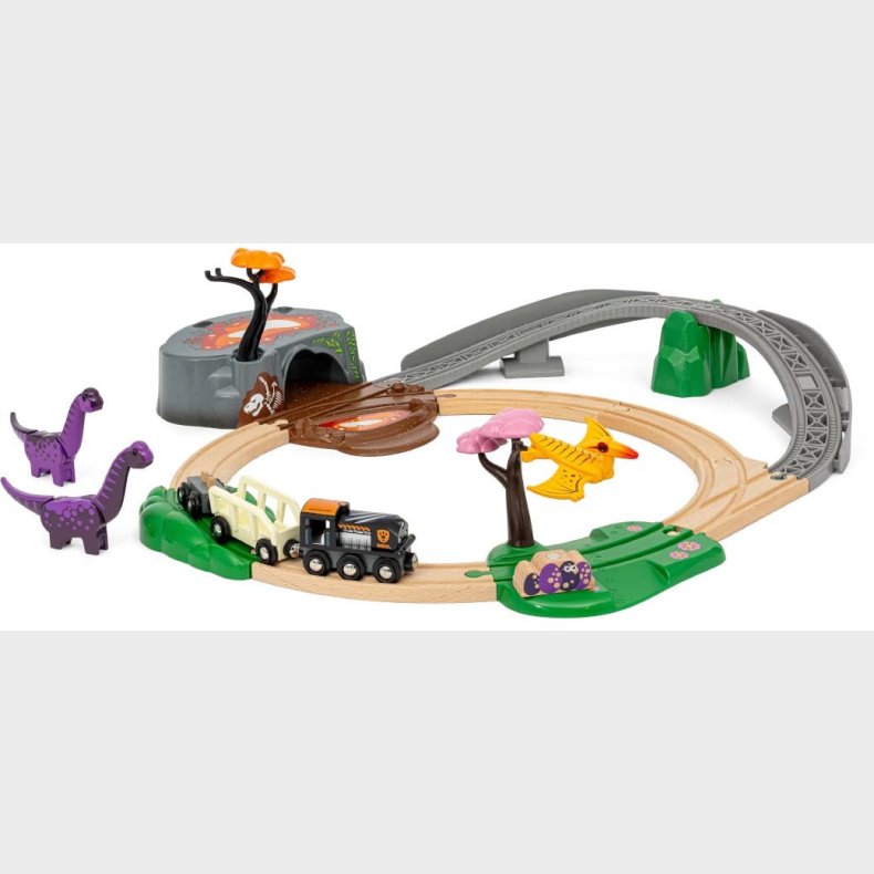 BRIO World 36094 Eventyrsst med Dinosaurer