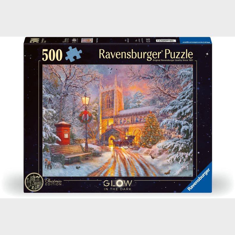 Ravensburger Magical Christmas Starline Puslespil 500 Brikker