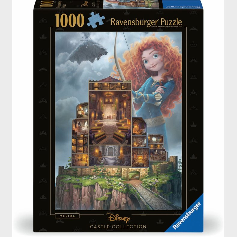 Ravensburger Disney Castle Collection Merida Puslespil 1000 Brikker
