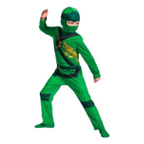 LEGO Ninjago Lloyd Kostume med Maske, 4-6 r