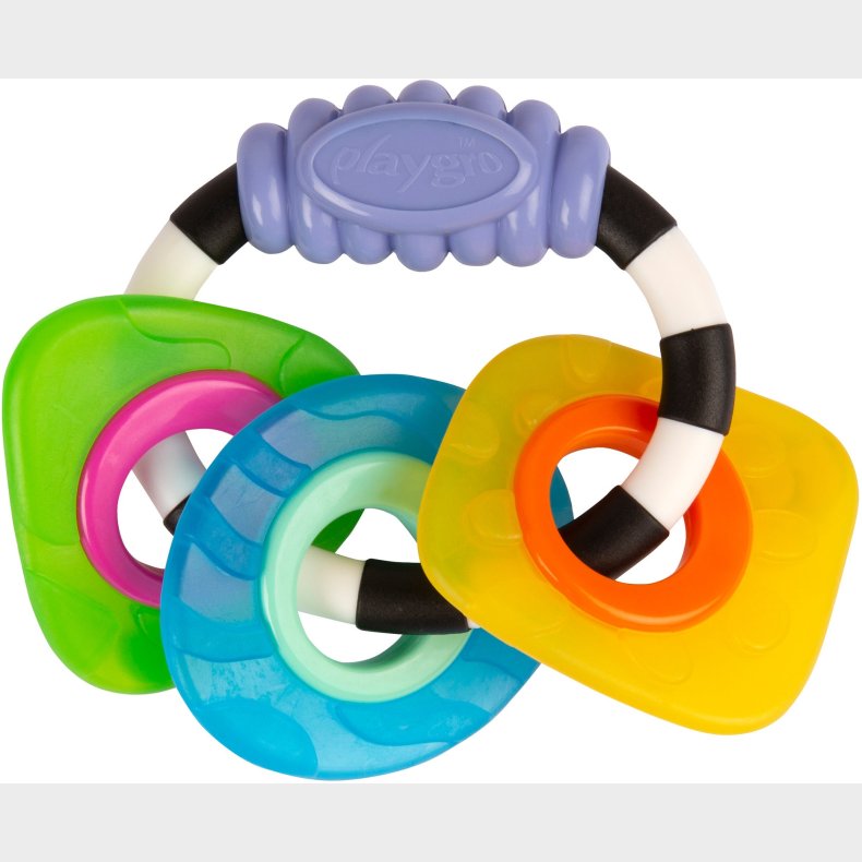 PlayGro Textured Teething Rattle Bidelegetj