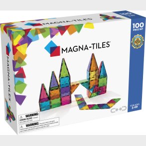 Magna-Tiles Clear Colours Byggest 100 Dele