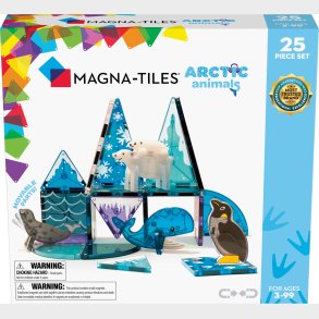 Magna-Tiles Arctic Animals Byggest 25 Dele