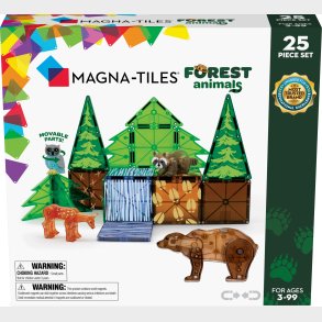 Magna-Tiles Skovdyr Byggest 25 Dele