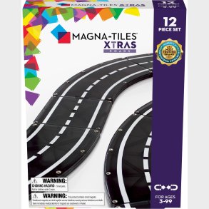 Magna-Tiles Xtras Vejdele 12 Dele