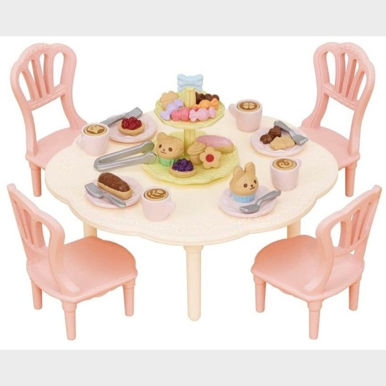Sylvanian Families Dukkehustilbeh�r Kaffe- og Kagefad