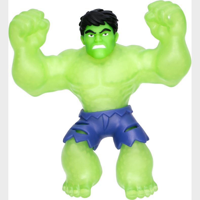 Goo Jit Zu Marvel Glow Surge Figur Den Fantastiske Hulk